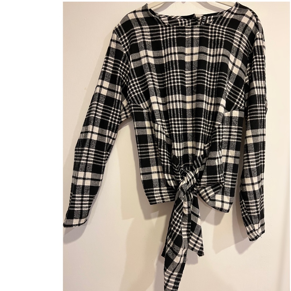 Woman’s flannel shirt